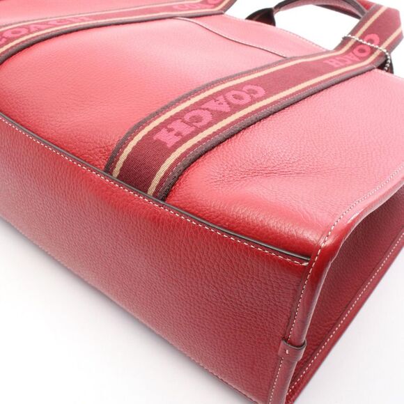 Coach Smith Leather Tote Bag - Picture 2 of 5